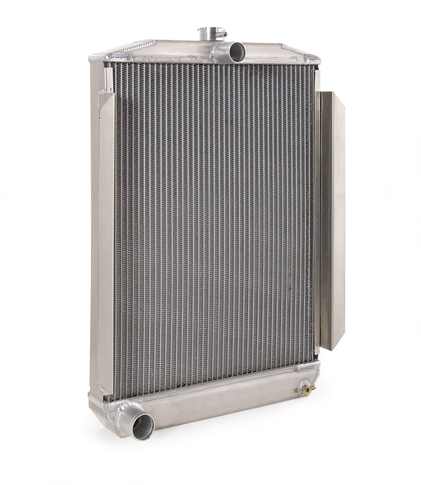 Be Cool 61169 Downflow Radiator Factory-Fit Polished Finish for 53-56 Ford F100/F250 Mercury M100/M250/M350 Pickup w/Std Trans Be Cool Radiator - Truck Part Superstore