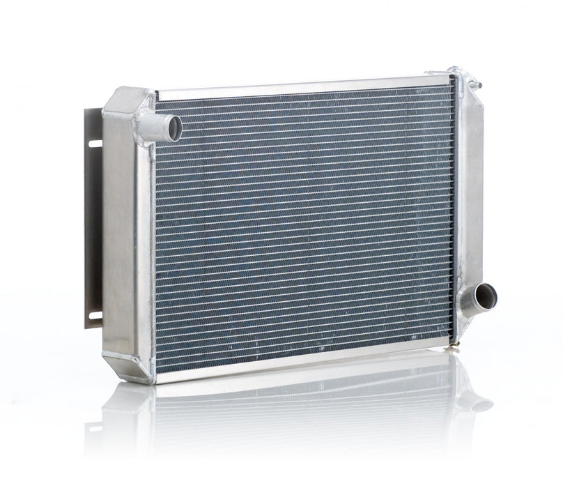 Be Cool 61188 Radiator Factory-Fit Polished Finish for 64-67 Chevrolet Chevelle/El Camino/Malibu w/Std Trans Be Cool Radiator - Truck Part Superstore