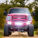 Road Armor 611R0B-NW Stealth Non-Winch Front Bumper; Satin Black; Square Fog Light Holes; - Truck Part Superstore