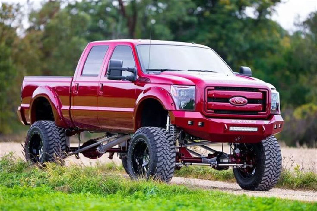 Road Armor 611R0B-NW Stealth Non-Winch Front Bumper; Satin Black; Square Fog Light Holes; - Truck Part Superstore