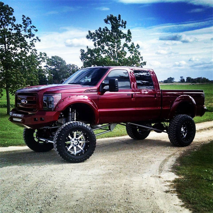 Road Armor 611R0B-NW Stealth Non-Winch Front Bumper; Satin Black; Square Fog Light Holes; - Truck Part Superstore