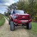 Road Armor 611R0B-NW Stealth Non-Winch Front Bumper; Satin Black; Square Fog Light Holes; - Truck Part Superstore