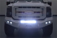 Road Armor 611R0B Stealth Winch Front Bumper; Satin Black; Square Fog Light Holes; - Truck Part Superstore