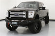 Road Armor 611R0B Stealth Winch Front Bumper; Satin Black; Square Fog Light Holes; - Truck Part Superstore