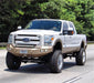 Road Armor 611R0B Stealth Winch Front Bumper; Satin Black; Square Fog Light Holes; - Truck Part Superstore