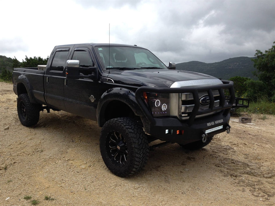 Road Armor 611R2B-NW Stealth Non-Winch Front Bumper - Truck Part Superstore