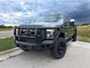 Road Armor 611R2B Stealth Winch Front Bumper; Titan II Guard; Satin Black; Square Fog Light Holes; - Truck Part Superstore