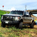 Road Armor 611R2B Stealth Winch Front Bumper; Titan II Guard; Satin Black; Square Fog Light Holes; - Truck Part Superstore