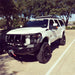 Road Armor 611R2B Stealth Winch Front Bumper; Titan II Guard; Satin Black; Square Fog Light Holes; - Truck Part Superstore