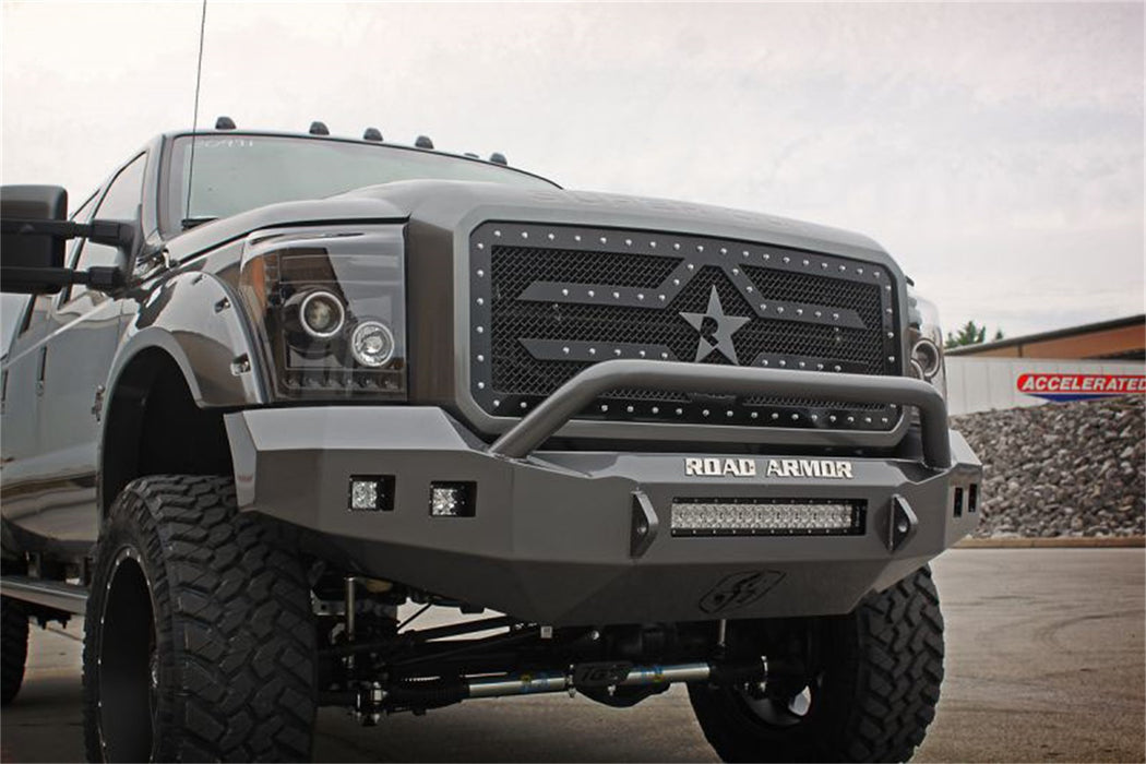 Road Armor 611R4B-NW Stealth Non-Winch Front Bumper - Truck Part Superstore