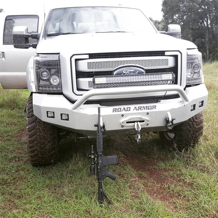 Road Armor 611R4B Stealth Winch Front Bumper - Truck Part Superstore