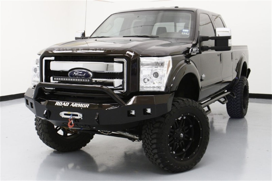 Road Armor 611R4B Stealth Winch Front Bumper - Truck Part Superstore