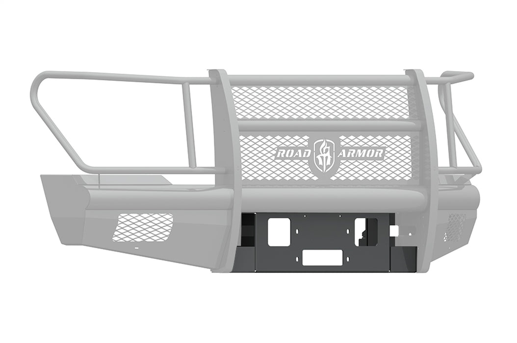 Road Armor 611V-WP Vaquero Winch Front Bumper; Steel; Satin Black; - Truck Part Superstore