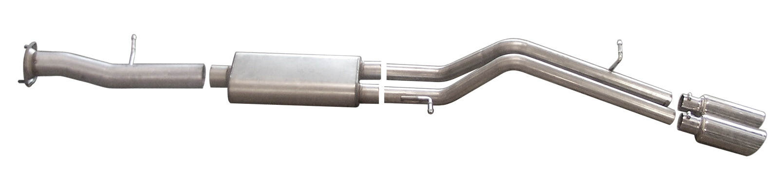 Gibson Performance Exhaust 612001 Cat-Back Dual Sport Exhaust System; Stainless - Truck Part Superstore
