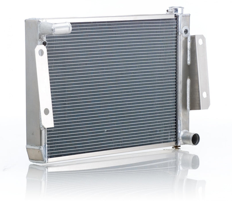 Be Cool 61221 Radiator Factory-Fit Polished Finish for 74-88 Jeep J-Series w/Std Trans Be Cool Radiator - Truck Part Superstore