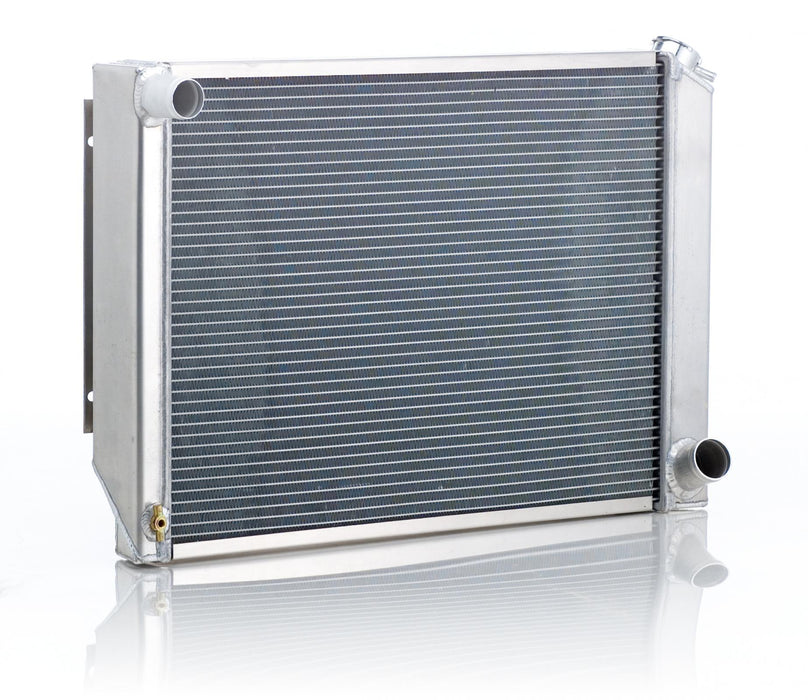Be Cool 61224 Radiator Factory-Fit Polished Finish for 65-70 Chevrolet Bel Air/Biscayne/Caprice/Impala w/Std Trans 29 Inch W Be Cool Radiator - Truck Part Superstore