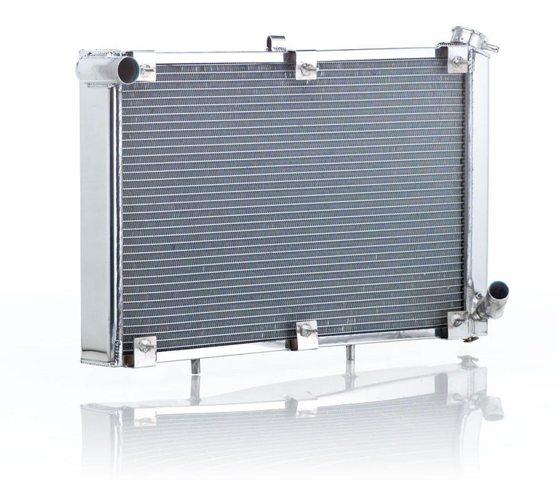 Be Cool 61229 Radiator Factory-Fit Polished Finish for 63-72 Chevrolet Corvette LS-1 w/Std Trans Be Cool Radiator - Truck Part Superstore