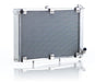 Be Cool 61229 Radiator Factory-Fit Polished Finish for 63-72 Chevrolet Corvette LS-1 w/Std Trans Be Cool Radiator - Truck Part Superstore