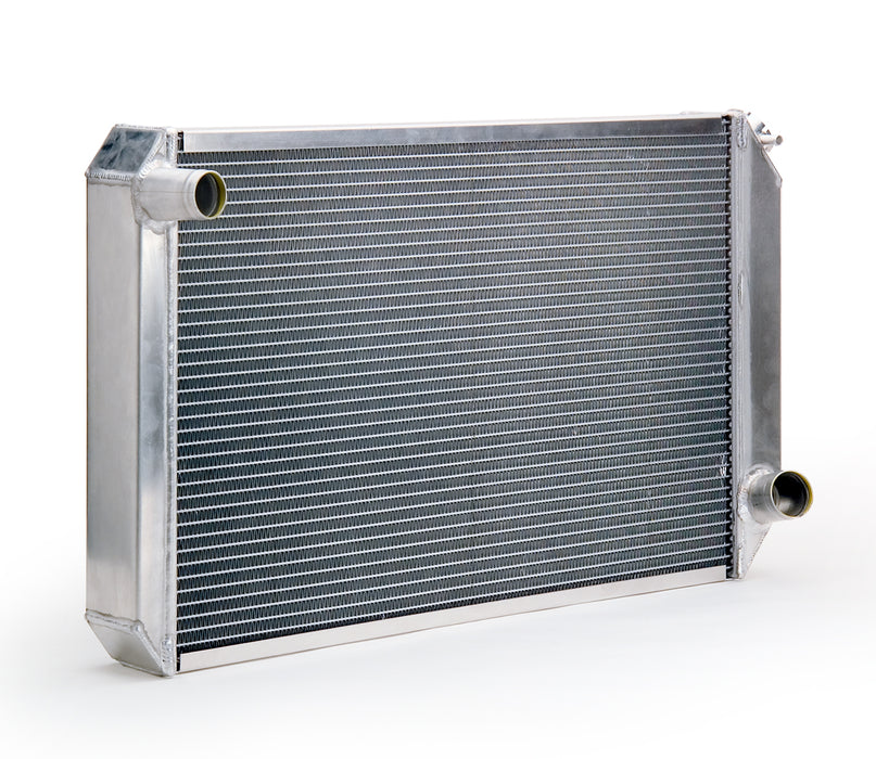 Be Cool 61236 Radiator Factory-Fit Polished Finish for 62-67 Chevrolet Chevy II w/Std Trans 28 Inch W Be Cool Radiator - Truck Part Superstore