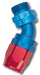 Russell 612420 Full Flow Radius Port 45 Deg. Swivel Hose End - Truck Part Superstore