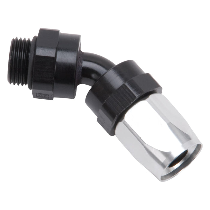 Russell 612453 Full Flow Radius Port 45 Deg. Swivel Hose End - Truck Part Superstore