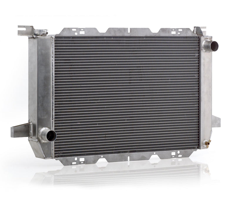 Be Cool 61245 Radiator Factory-Fit Polished Finish for 85-95 Ford Bronco/F150 w/Std Trans Be Cool Radiator - Truck Part Superstore