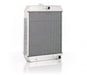 Be Cool 61279 Downflow Radiator Factory-Fit Polished Finish for 53-56 Ford F100/F250, Mercury M100/M250/M350 Pickup Truck w/Std Trans Center Upper/Passenger Lower Be Cool Radiator - Truck Part Superstore