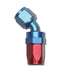 Russell 613090 Full Flow Swivel Hose End 45 Deg. End - Truck Part Superstore