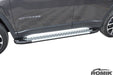 Romik 61315418 2017-Present Jeep Compass SUV Running Boards RAL-S Side Steps Silver Romik - Truck Part Superstore