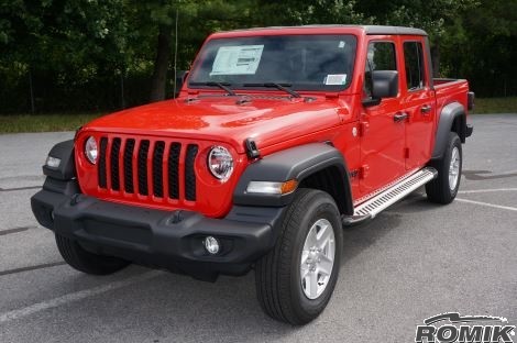 Romik 61316418 Jeep Gladiator Running Boards RAL-TS Side Steps 2020 - Present Anodized Silver Romik - Truck Part Superstore
