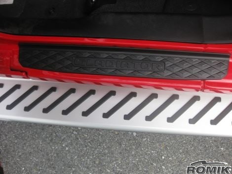 Romik 61316418 Jeep Gladiator Running Boards RAL-TS Side Steps 2020 - Present Anodized Silver Romik - Truck Part Superstore