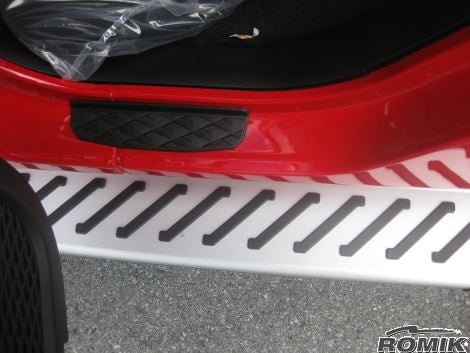 Romik 61316418 Jeep Gladiator Running Boards RAL-TS Side Steps 2020 - Present Anodized Silver Romik - Truck Part Superstore