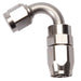 Russell 613401 Full Flow Swivel Hose End 120 Deg. End; Endura; -06AN; Tight Radius 9/16 in.; - Truck Part Superstore