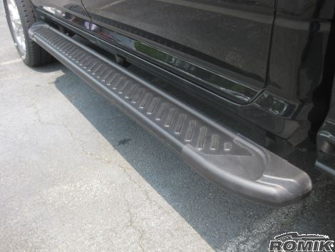 Romik 61345419 Dodge Ram HD Crew Cab Running Boards RAL-TB Side Steps 2019 - Present Black Romik - Truck Part Superstore