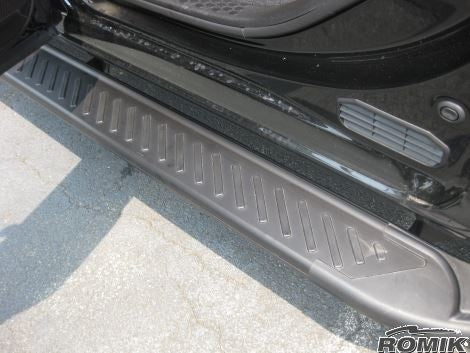 Romik 61345419 Dodge Ram HD Crew Cab Running Boards RAL-TB Side Steps 2019 - Present Black Romik - Truck Part Superstore