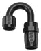 Russell 613505 Full Flow Swivel Hose End 180 Deg. End; All Black Finish; -06AN; - Truck Part Superstore