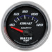 AutoMeter 6137-M GAUGE; WATER TEMP; 2 1/16in.; 40-120deg.C; ELECTRIC; COBALT - Truck Part Superstore