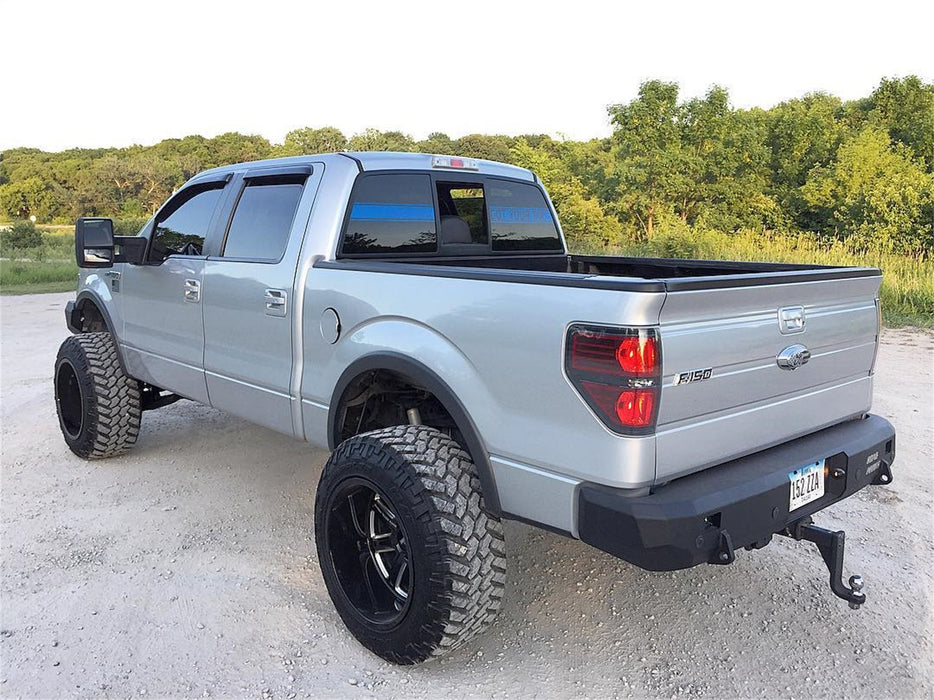Road Armor 613R0B-NW Stealth Non-Winch Front Bumper; Steel; Satin Black; Square Fog Light Holes; - Truck Part Superstore