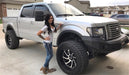 Road Armor 613R0B-NW Stealth Non-Winch Front Bumper; Steel; Satin Black; Square Fog Light Holes; - Truck Part Superstore