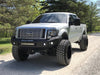 Road Armor 613R0B-NW Stealth Non-Winch Front Bumper; Steel; Satin Black; Square Fog Light Holes; - Truck Part Superstore