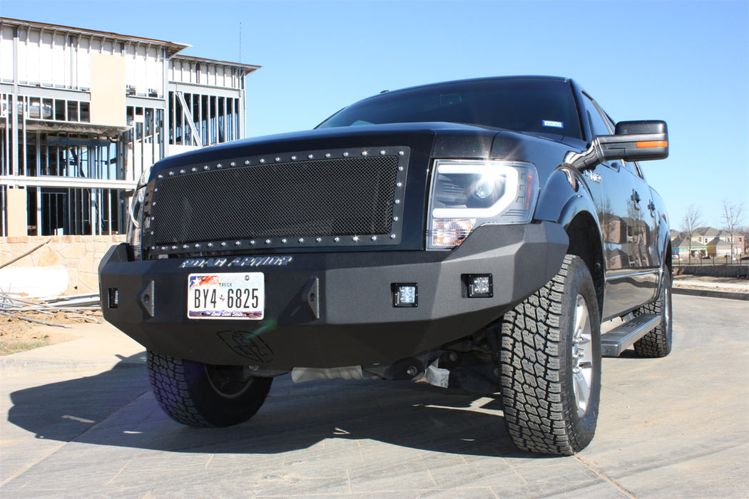 Road Armor 613R0B Stealth Winch Front Bumper; Steel; Satin Black; Square Fog Light Holes; - Truck Part Superstore