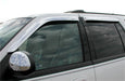 Stampede 6140-8 Tape-Onz™ Sidewind Deflector 4 pc.; Chrome; - Truck Part Superstore