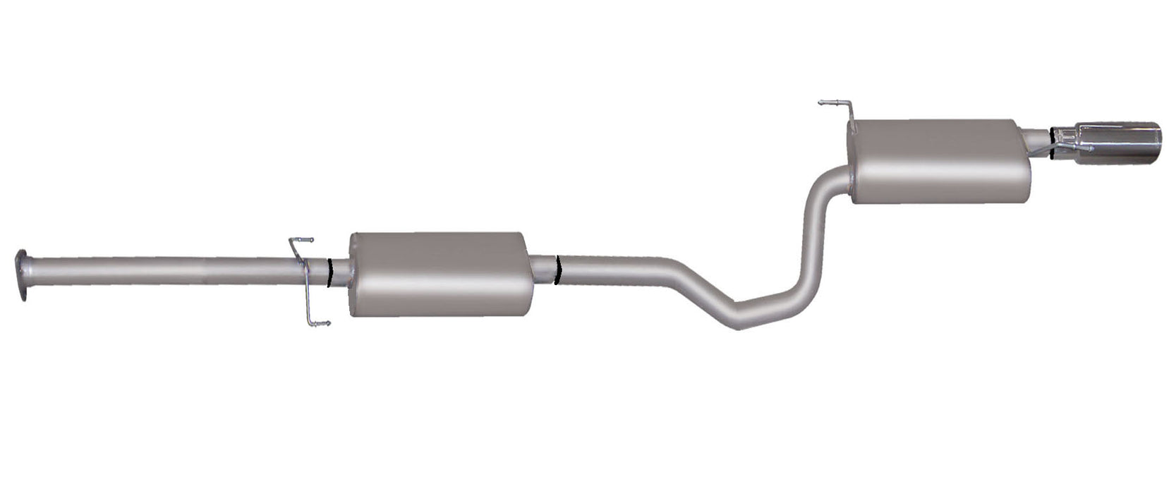 Gibson Performance Exhaust 614000 Cat-Back Single Exhaust System; Stainless - Truck Part Superstore