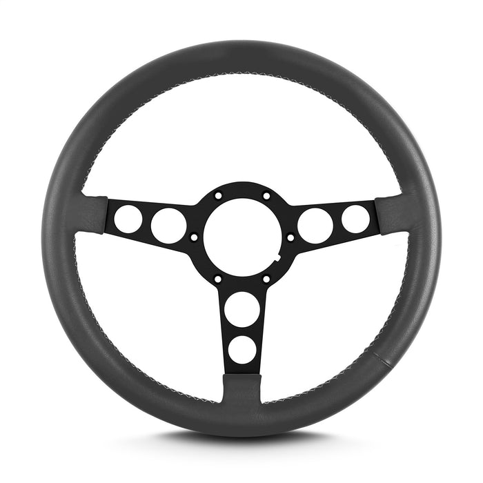 Lokar 61406 Lecarra Trans Am Steering Wheel; Dark Grey; Black Anodized; - Truck Part Superstore