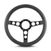 Lokar 61406 Lecarra Trans Am Steering Wheel; Dark Grey; Black Anodized; - Truck Part Superstore