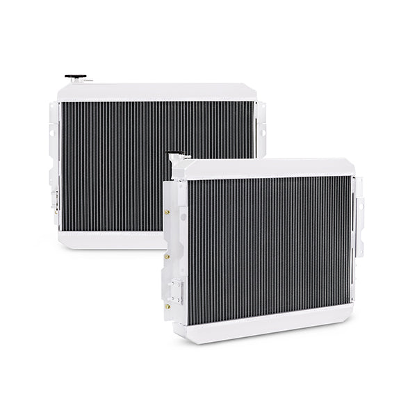 Mishimoto MMRAD-LCR-81X 3-Row Performance Aluminum Radiator, fits Toyota Land Cruiser FJ60 1981-1990 - Truck Part Superstore