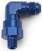 Russell 614128 90 Deg. Male AN To Male Swivel NPT Adapter Fitting - Truck Part Superstore