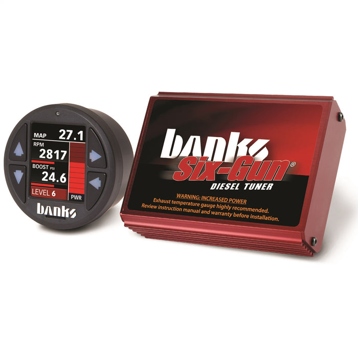 Banks Power 61416 Six-Gun Diesel Tuner w/Banks iDash-1.8-07-10 Chev 6.6L; LMM - Truck Part Superstore