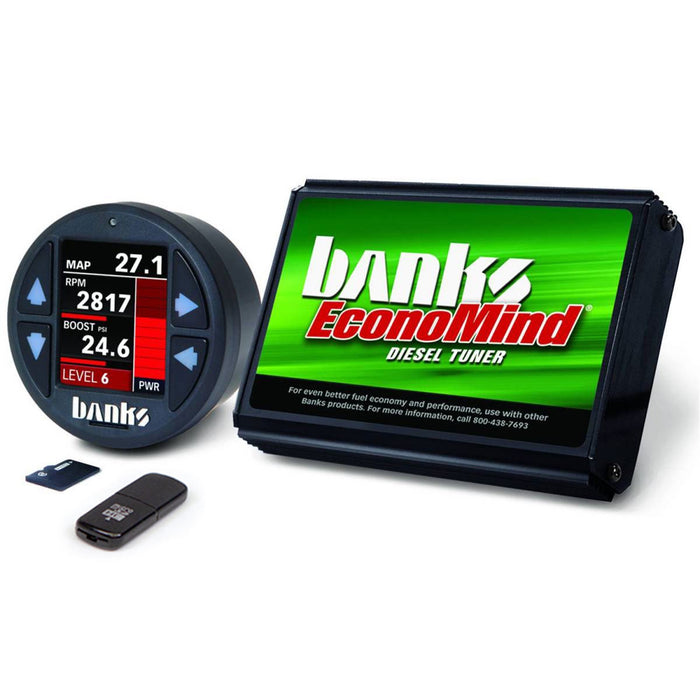 Banks Power 61445 Economind Diesel Tuner w/Banks iDash-1.8 DataMonster-2007-10 Chevy 6.6L; LMM - Truck Part Superstore
