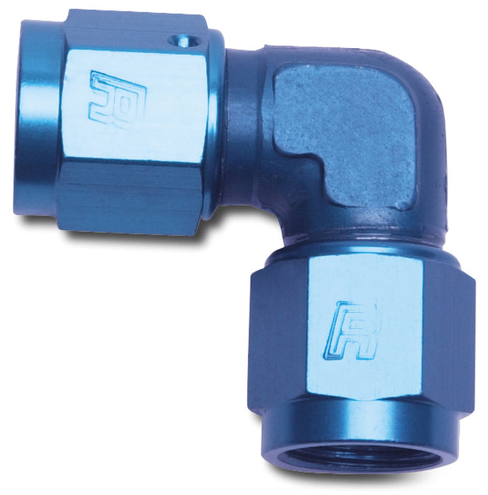 Russell 614503 90 Deg. Female AN to Female AN Low Profile Adapter Fitting - Truck Part Superstore